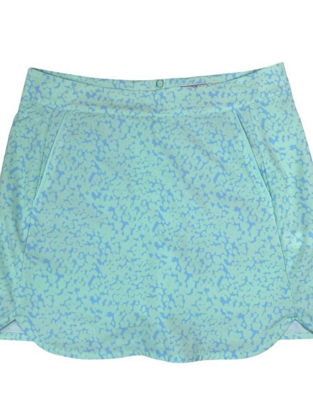 Vineyard Vines Mint Green and Light Blue Printed Skort
